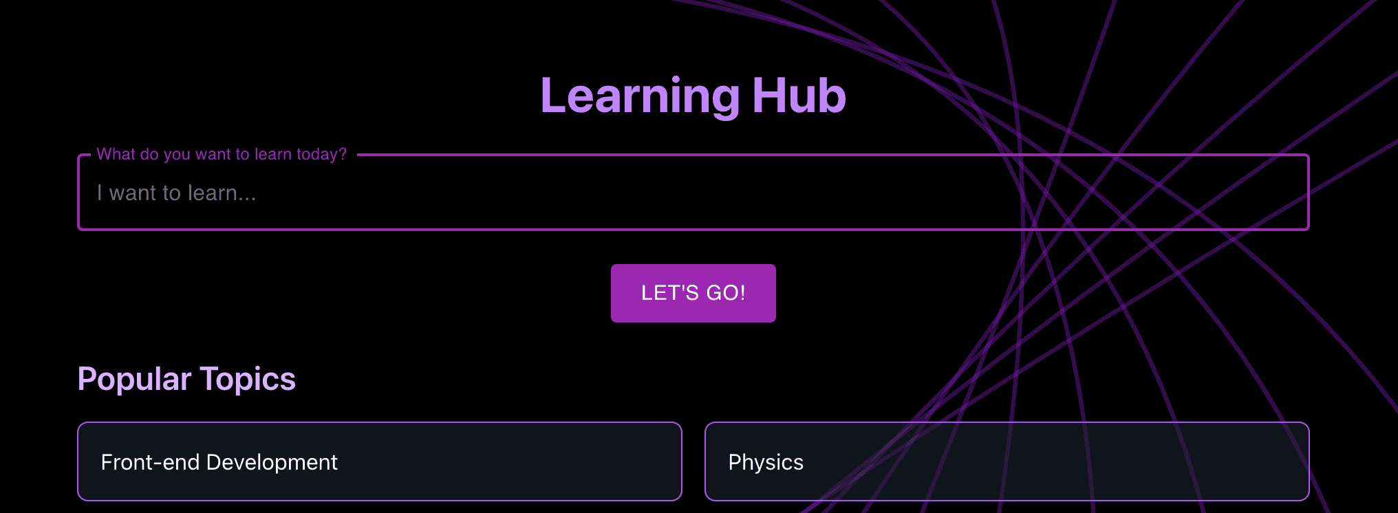 MindBridge - Course Selection Interface