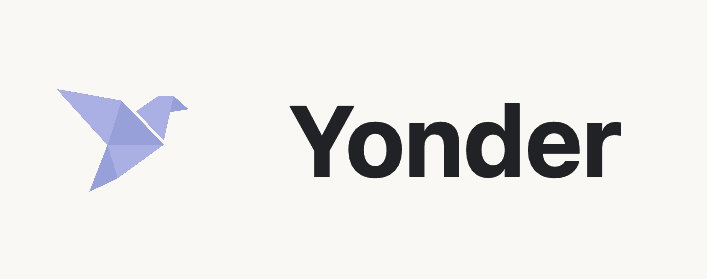 Yonder homepage
