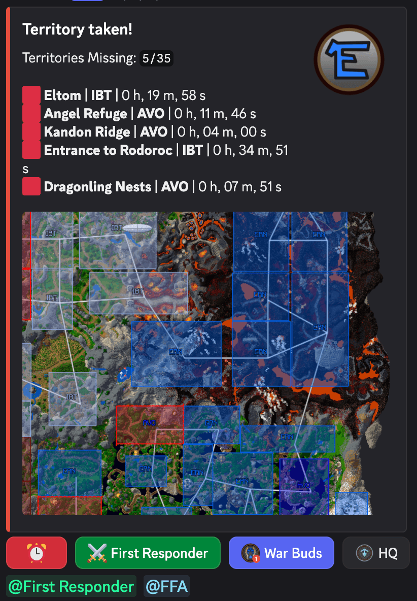 ZBot territory capture